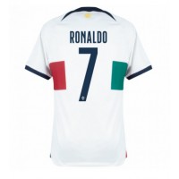 Portugal Cristiano Ronaldo #7 Replika Bortatröja VM 2022 Kortärmad